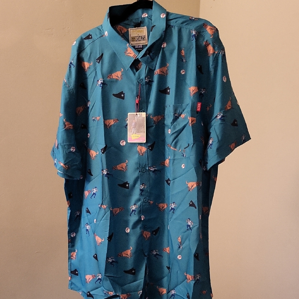 RSVLTS Teal and Black The Sandlot Scotty Smalls Men's Shirt